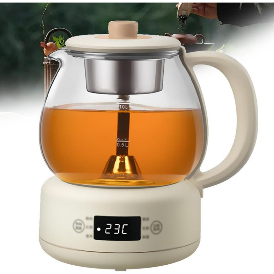 Machine a the en acier inoxydable blanc pour cuisine