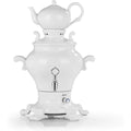 Machine a the en acier inoxydable pour cuisine blanc