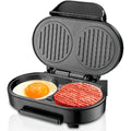 Appareil a sandwich et presse a panini 4.5 l en bambou 2000 w blanc