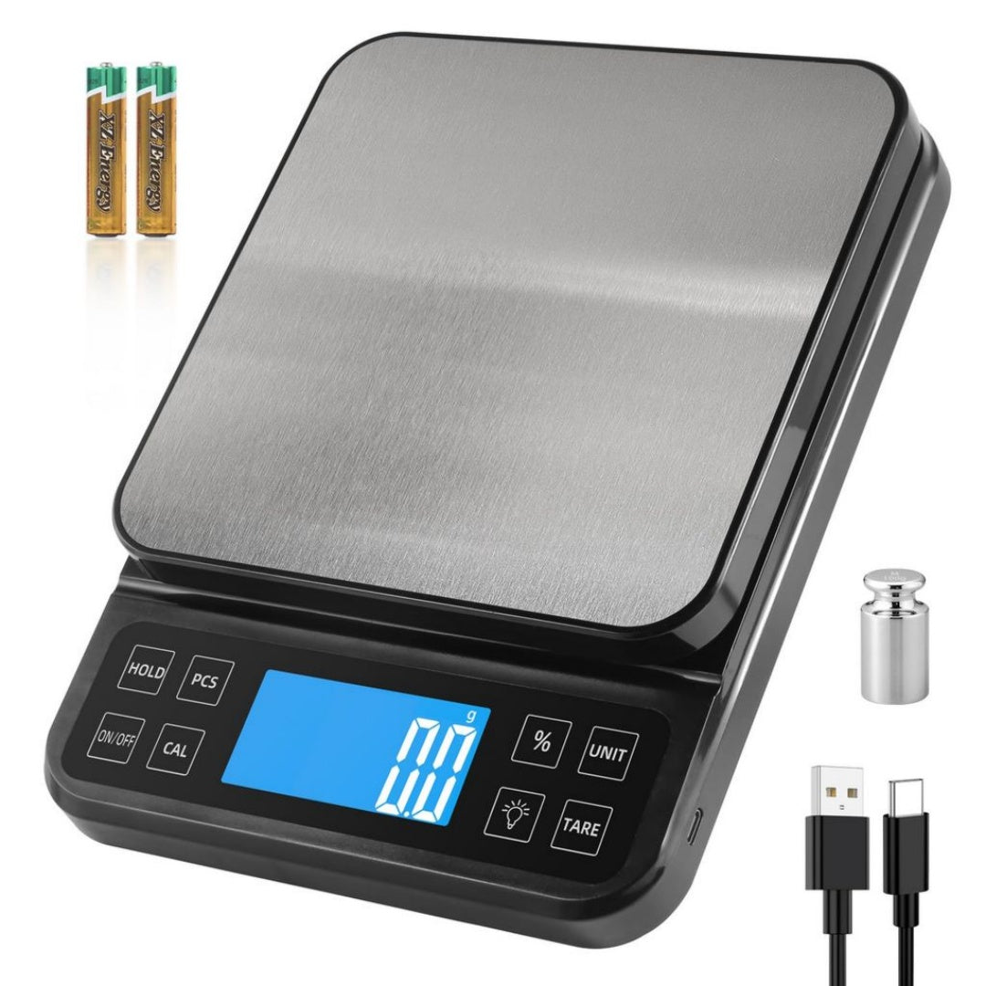 Balance de cuisine en aluminium 0.8 l pour voyage